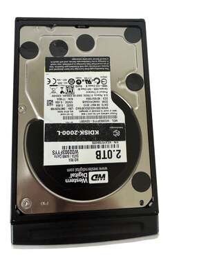 WESTERN DIGITAL KDISK-2000-L 2.0TB WD RE4 SATA/64MB CACHE HARD DRIVE PREOWNED